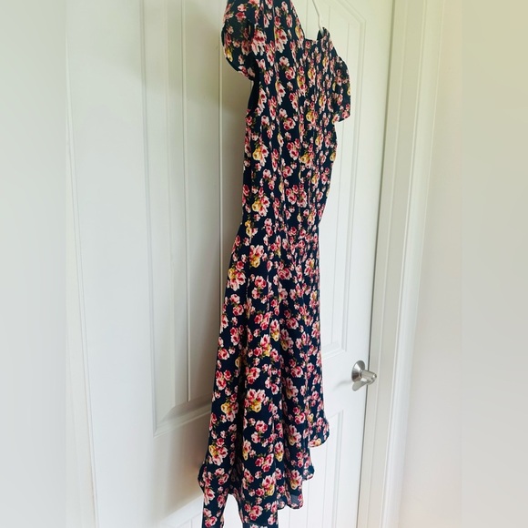 Betsy Johnson Fit and Flare Navy Blue Dress-Size 4 - Picture 6 of 8